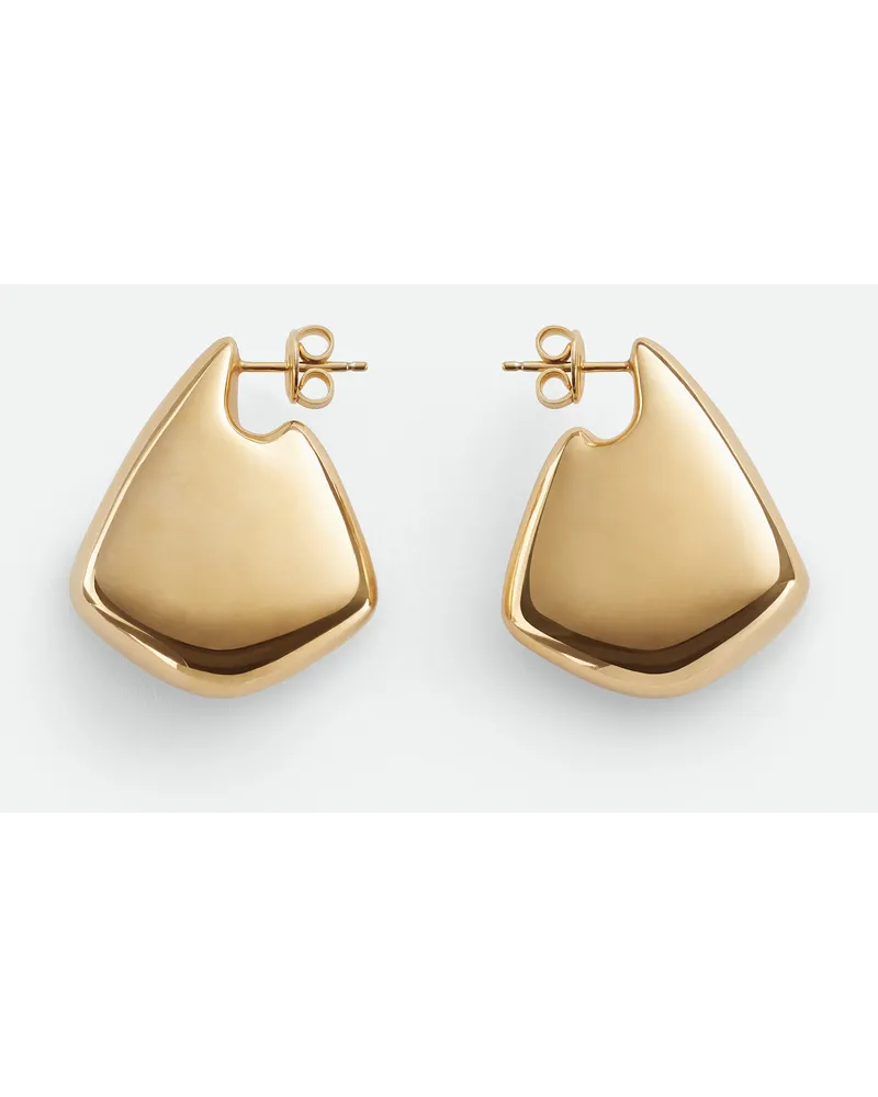 Bottega Veneta Kleine Fin Ohrringe Yellow