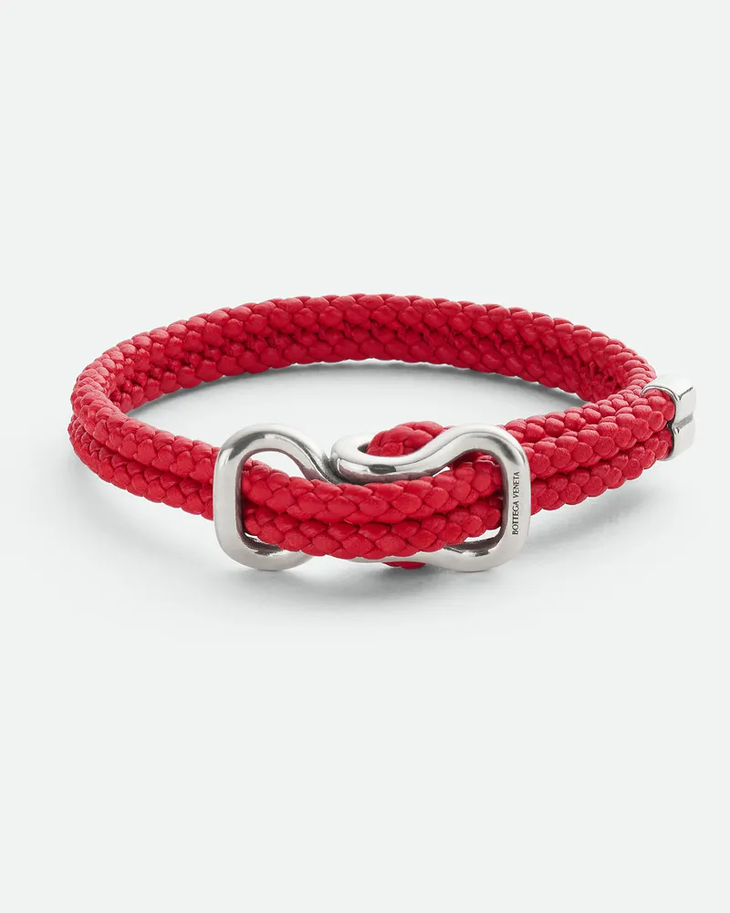Bottega Veneta Leather Armband Redstone
