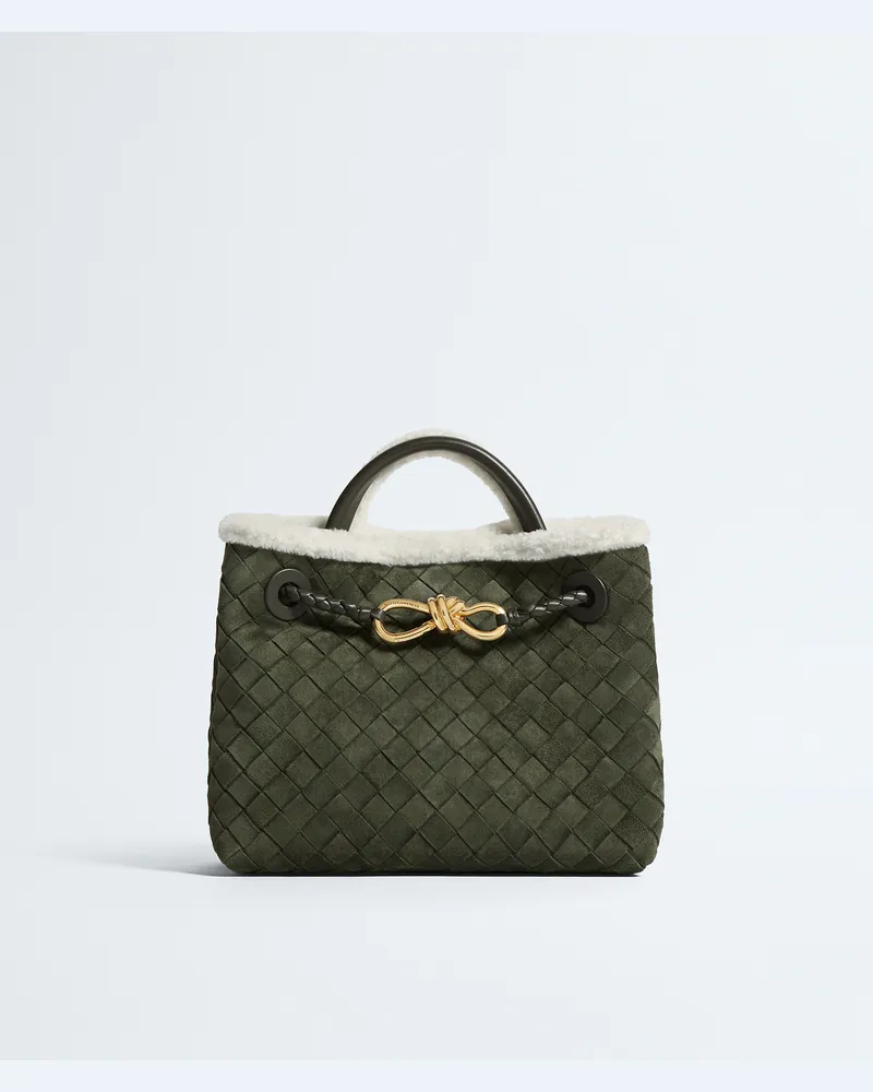 Bottega Veneta Kleine Andiamo-Grün - Damen Grün
