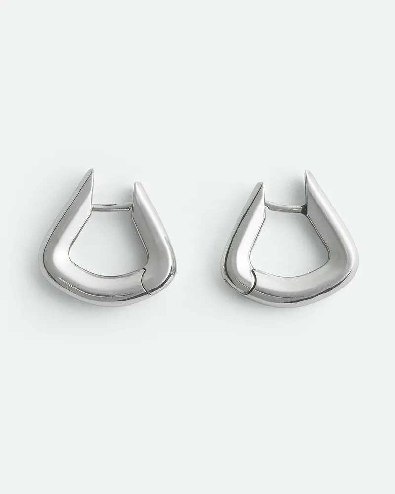 Bottega Veneta Fin Ohrringe - Grau - Damen Grau