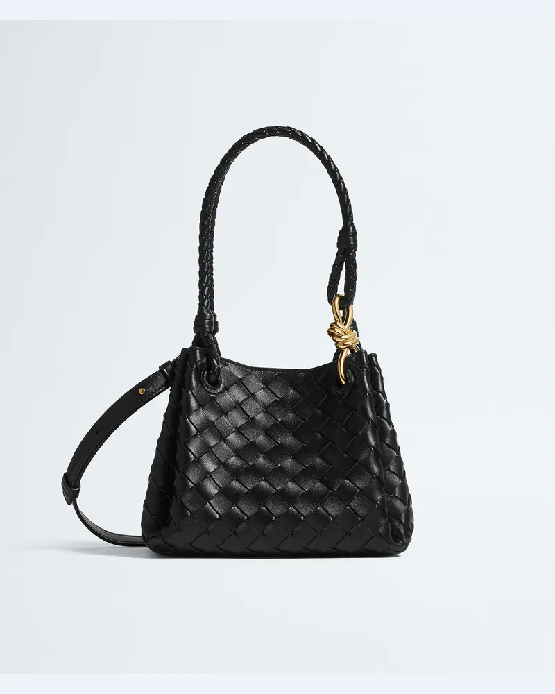 Bottega Veneta Kleine Parachute-Schwarz - Damen Schwarz