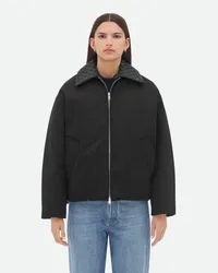 Bottega Veneta Tech Nylon Steppjacke Black