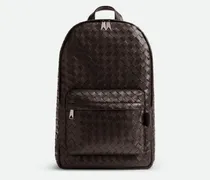 Intrecciato Rucksack-Braun - Herren