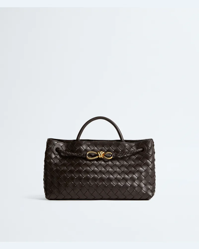 Bottega Veneta East-west Andiamo - Braun - Damen - 100 % Lammleder Braun