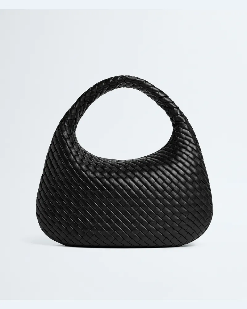 Bottega Veneta Veneta - Schwarz - Damen - 100% Lammleder Schwarz