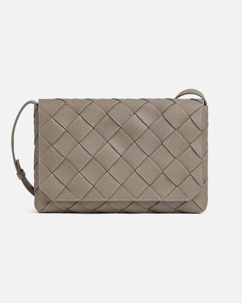 Bottega Veneta Große Diago - Beige - Herren - 100 % Kalbsleder Beige