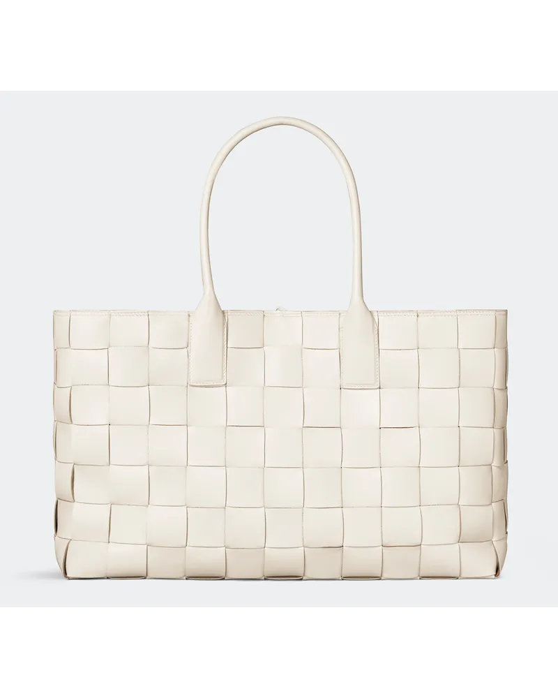 Bottega Veneta Maxi Tote Intreccio White