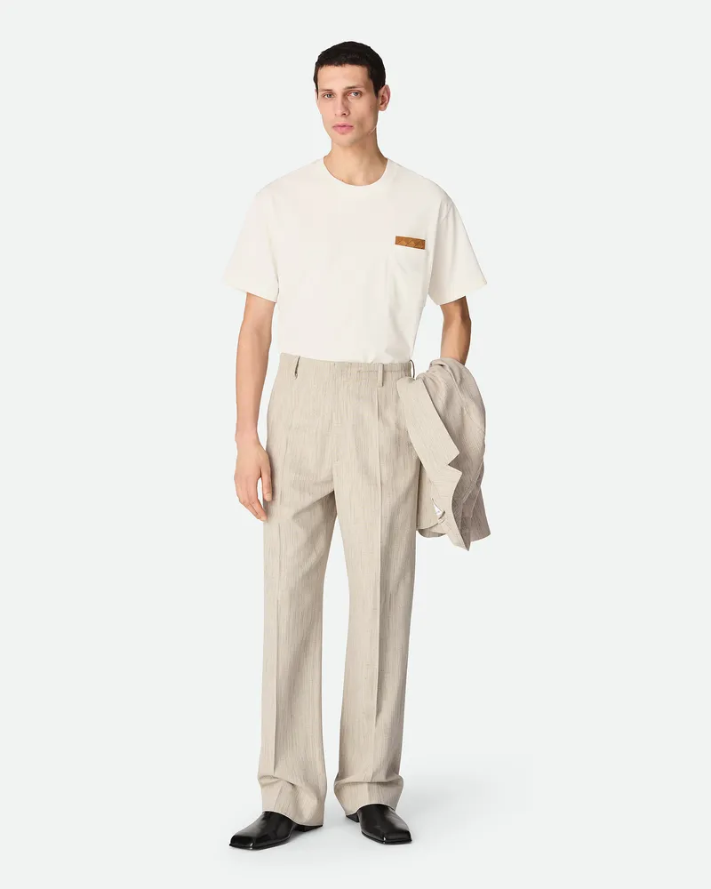 Bottega Veneta Hose Aus Viskose Und Seide - Grau - Herren Viskose, Polyester & Seide Grau