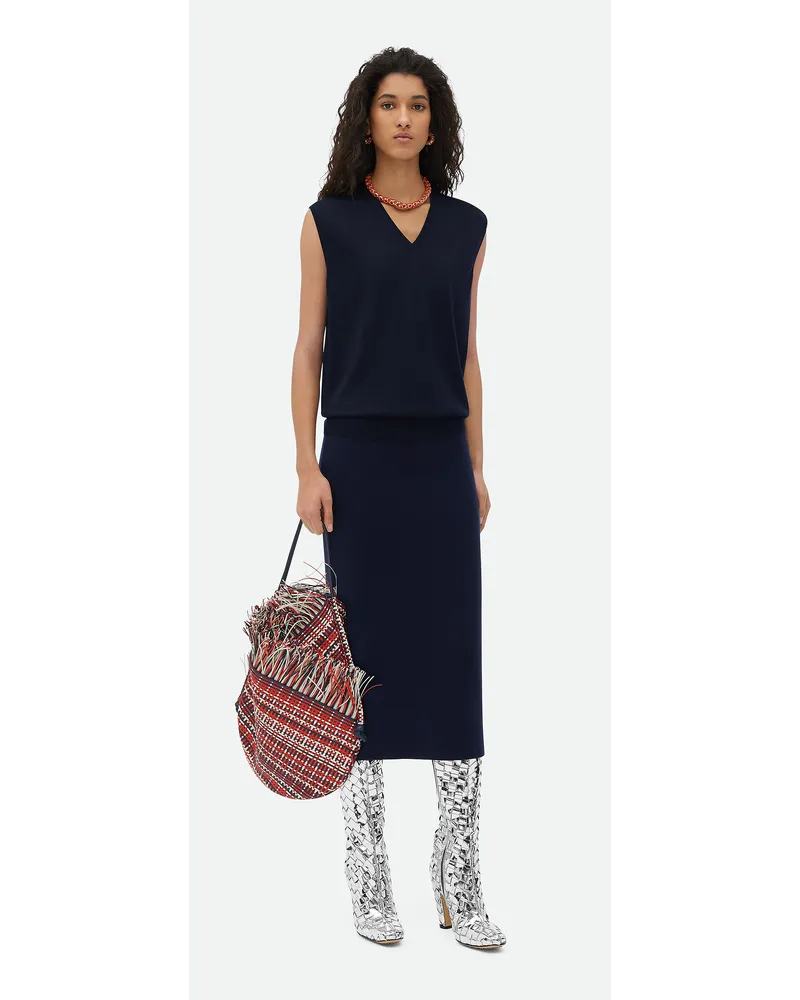 Bottega Veneta Rock Au Leichtem Kachmir Navy