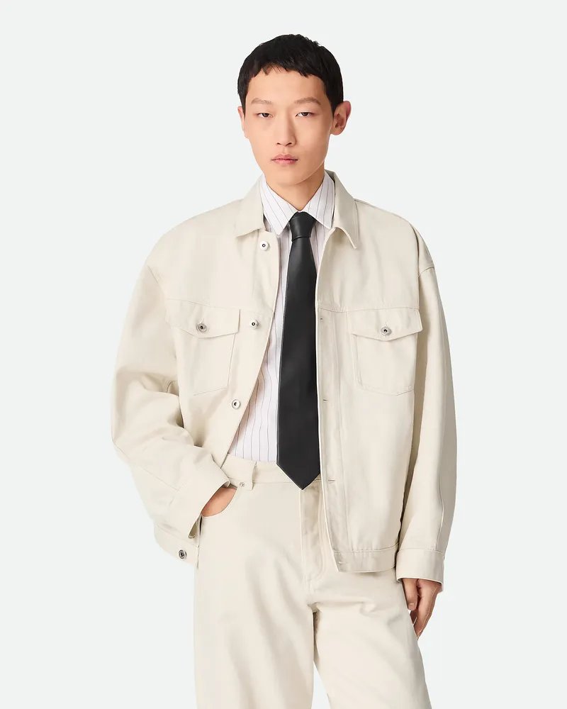 Bottega Veneta Bunte Jeansjacke Pale