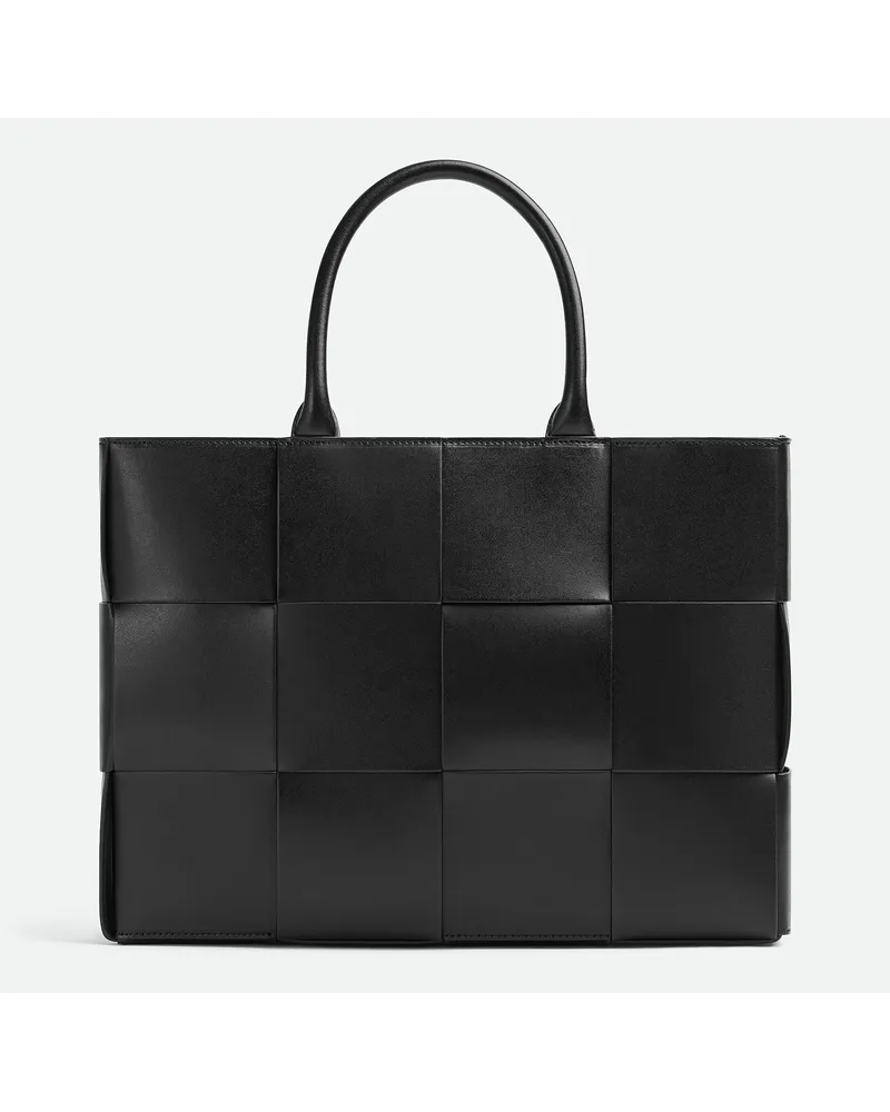 Bottega Veneta Kleine Arco Tote Bag Mit Riemen Black