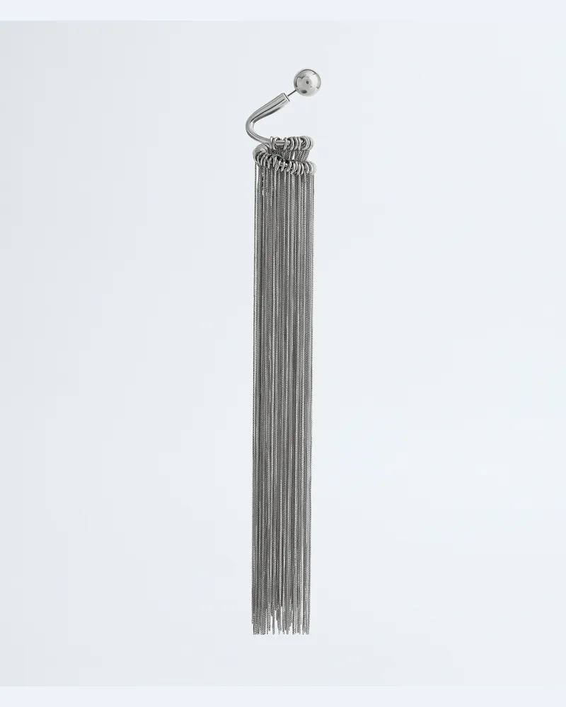 Bottega Veneta Fringes Mono-Ohrring-Silber - Damen Silber