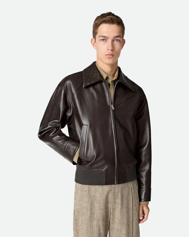 Bottega Veneta Lederblouson Fondant