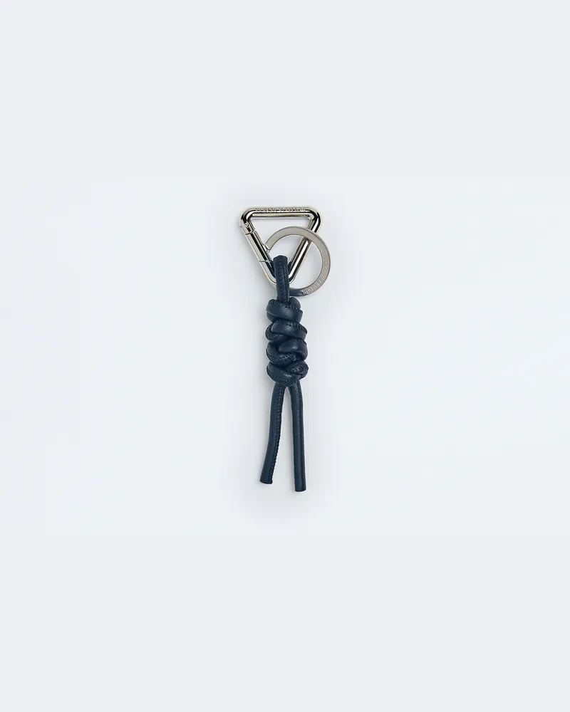 Bottega Veneta Triangle Knot Schlüsselanhänger-Blau - Herren Blau