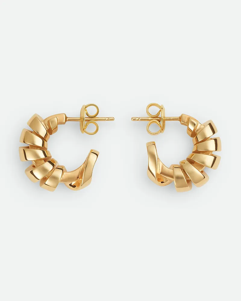 Bottega Veneta Twist Ohrringe Yellow