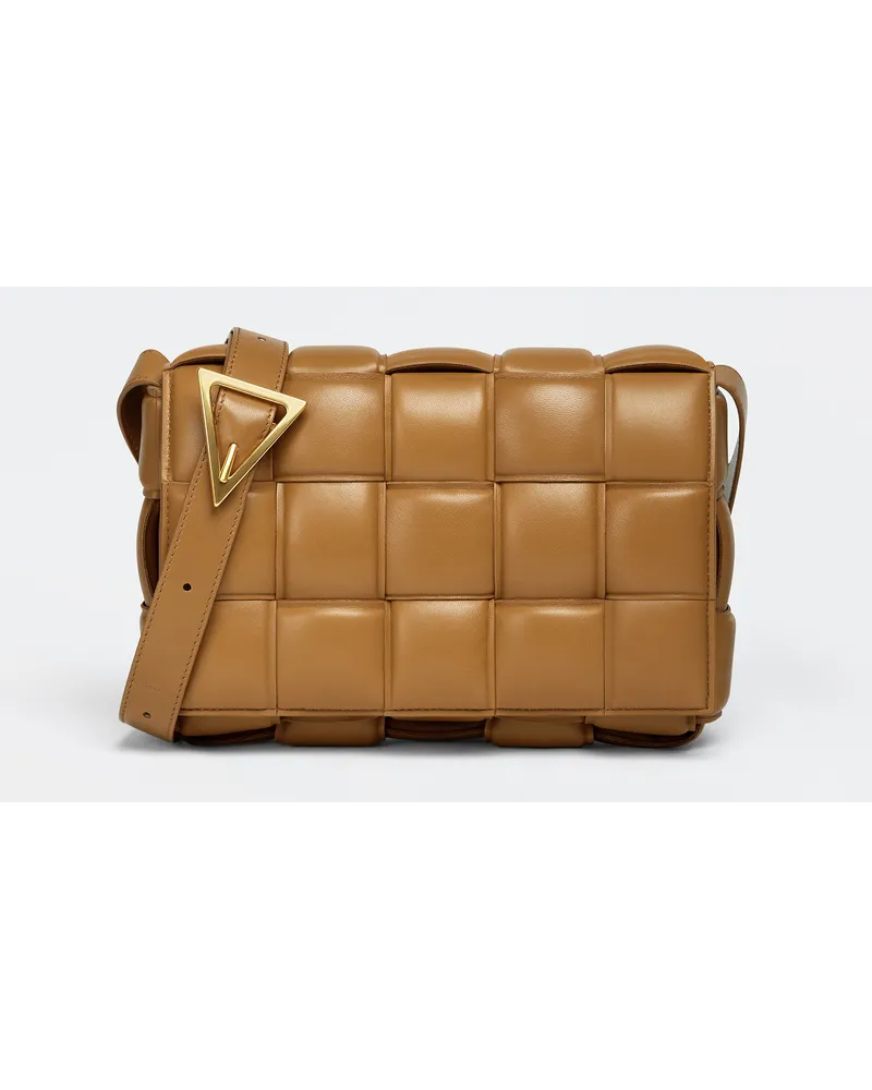 Bottega Veneta Padded Cassette Caramel