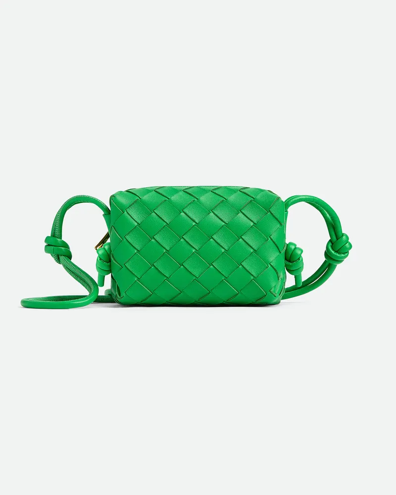 Bottega Veneta Candy Loop - Grün - Unisex - Lammleder Grün