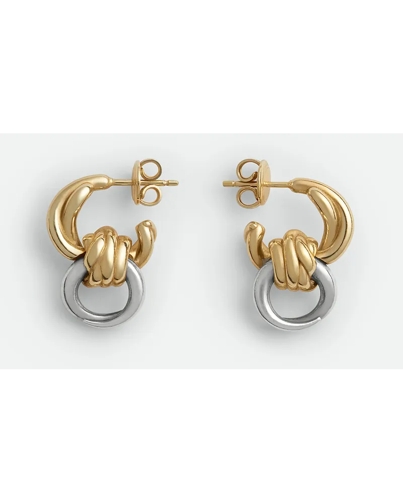 Bottega Veneta Knot Ohrringe Silver