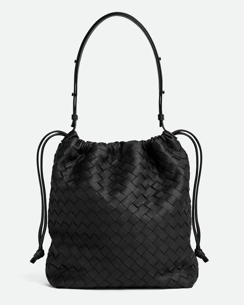 Bottega Veneta Intrecciato Biblioteca Beuteltasche - Schwarz - Herren Schwarz