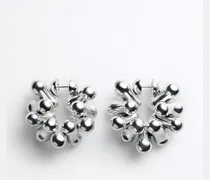 Blown Ohrringe-Silber - Damen