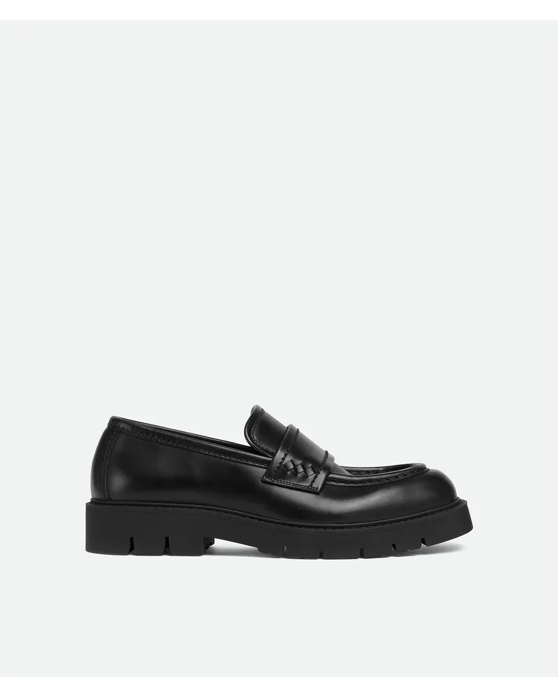 Bottega Veneta Haddock Loafer - Schwarz - Herren 100 % Kalbsleder Schwarz