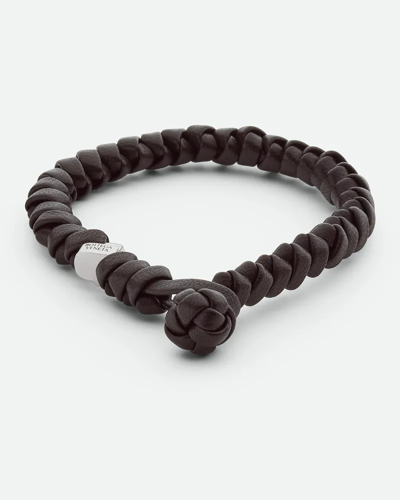 Bottega Veneta Knot Lederarmband - Braun - Herren Braun