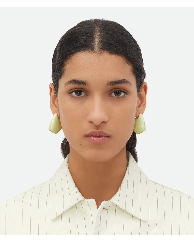 Bottega Veneta Kleine Fin Ohrringe Ice