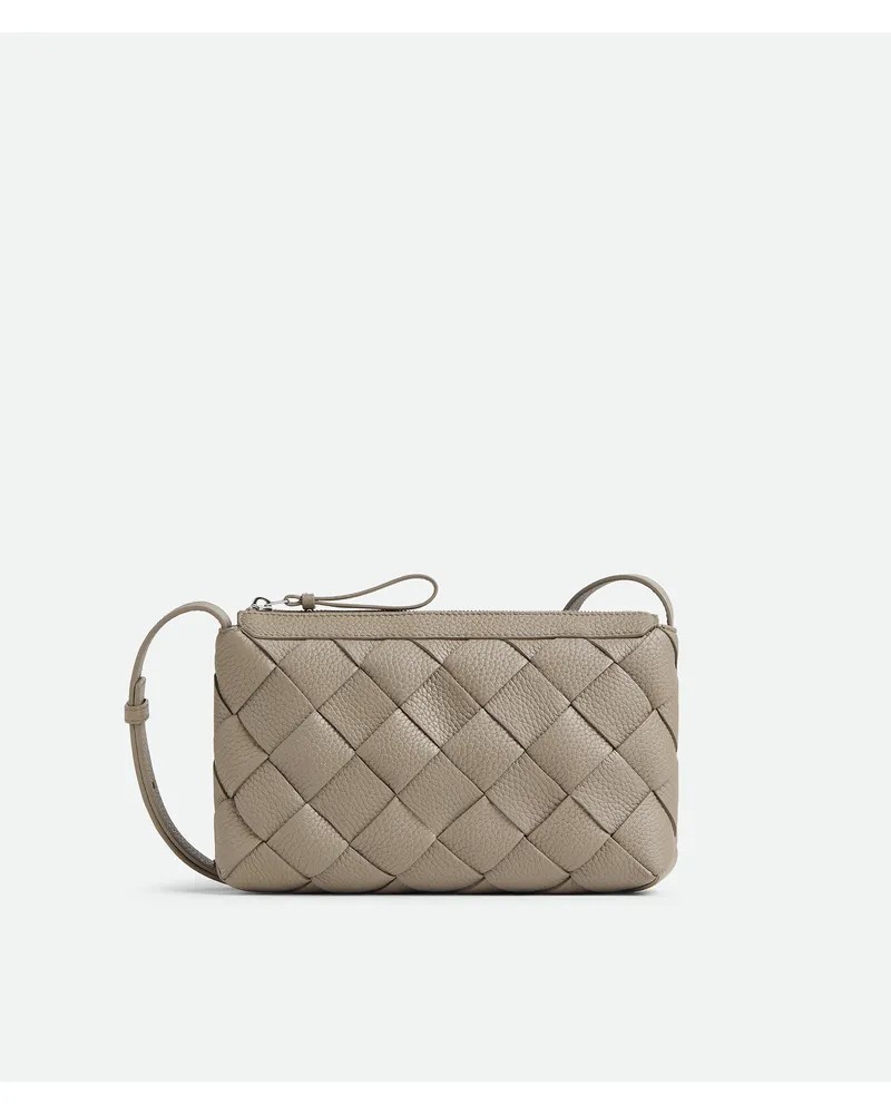 Bottega Veneta Diago Messenger Mit Zip - Beige - Herren - 100% Kalbsleder Beige