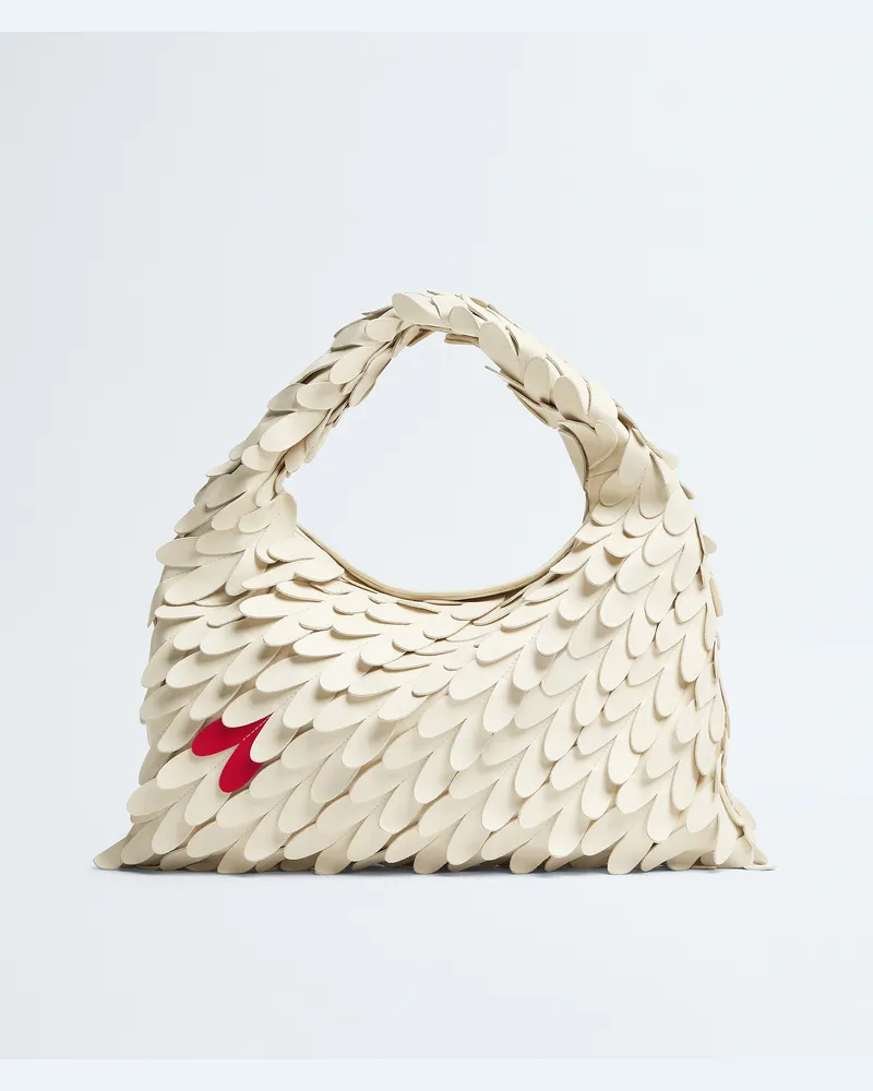 Bottega Veneta Hop - Weiss - Damen - 100% Lammleder Weiss