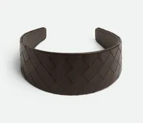 Intrecciato Stirnband-Braun - Unisex