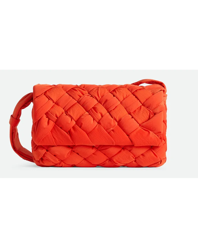 Bottega Veneta Kleine Rmple Messenger Orange