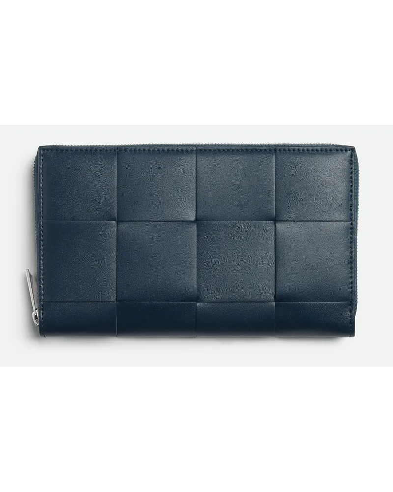 Bottega Veneta Cassette Portemonnaie Mit mlafendem Zip Deep