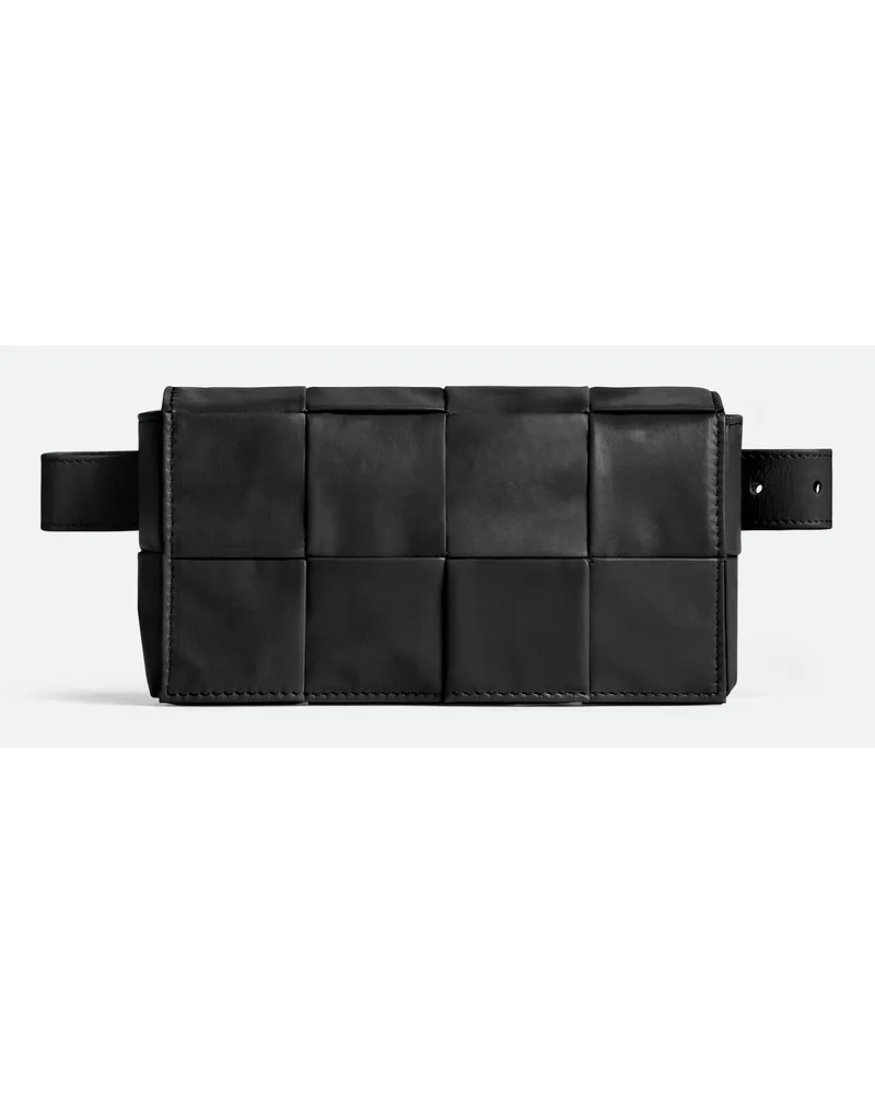 Bottega Veneta Cassette Gürteltasche Black