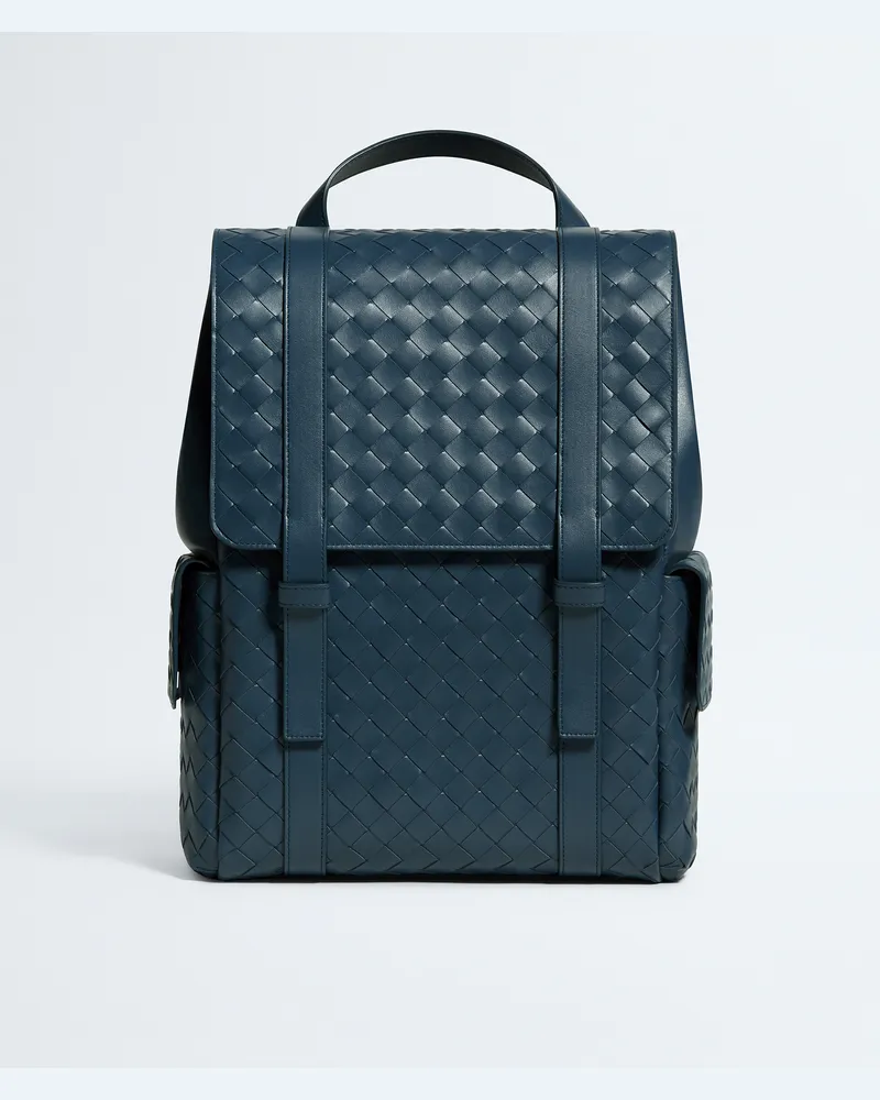Bottega Veneta Back-To-School Rucksack-Blau - Herren Blau