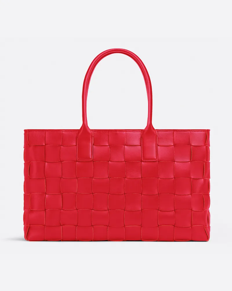 Bottega Veneta Maxi Tote Intreccio - Rot - Unisex Rot