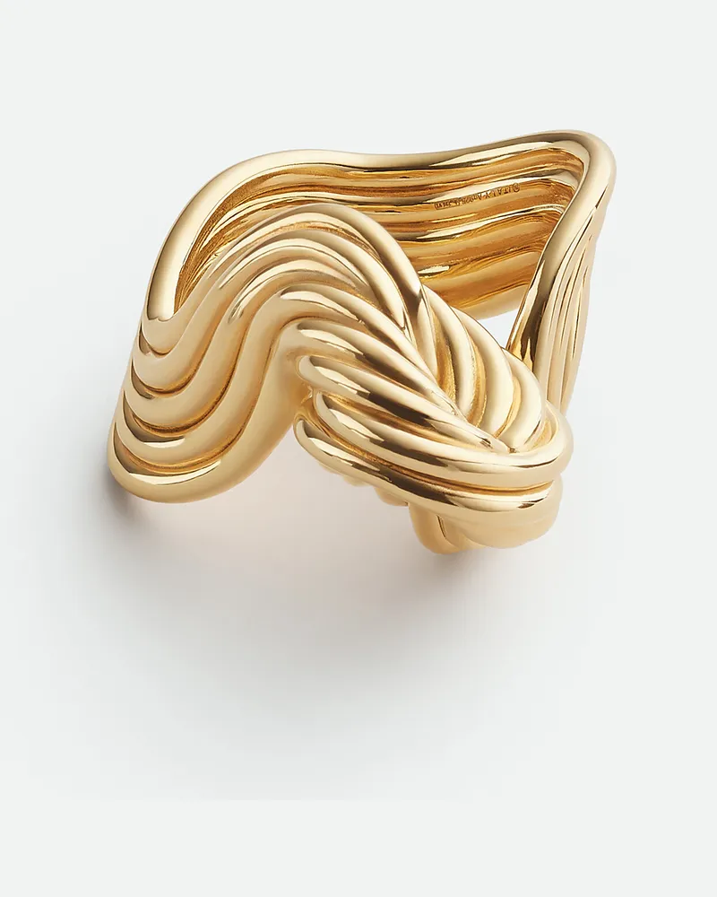 Bottega Veneta Slice Ring - Gold - Damen - 15 - 100% Sterlingsilber Gold