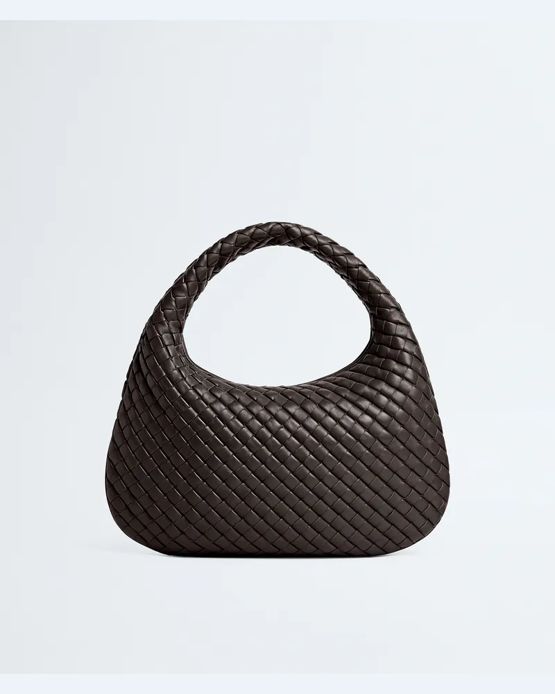 Bottega Veneta Kleine Veneta - Braun - Damen - 100% Lammleder Braun