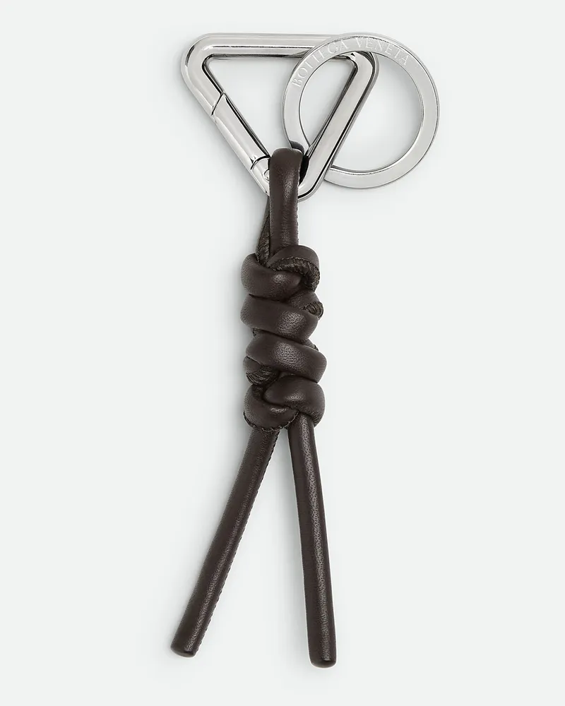 Bottega Veneta Triangle Schlüsselanhänger Fondant