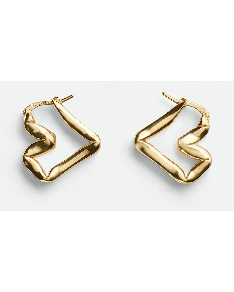 Bottega Veneta H Beam Ohrringe Yellow