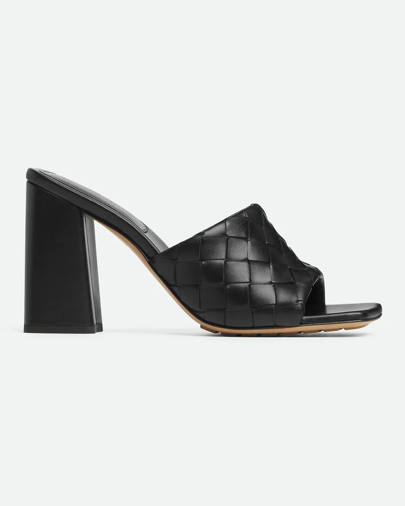 Bottega Veneta Parco Mules - Schwarz - Damen 100% Lammleder Schwarz