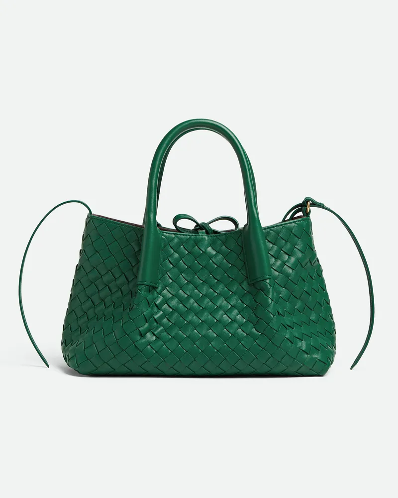 Bottega Veneta Kleine Pinacoteca - Grün - Damen - 100 % Kalbsleder Grün