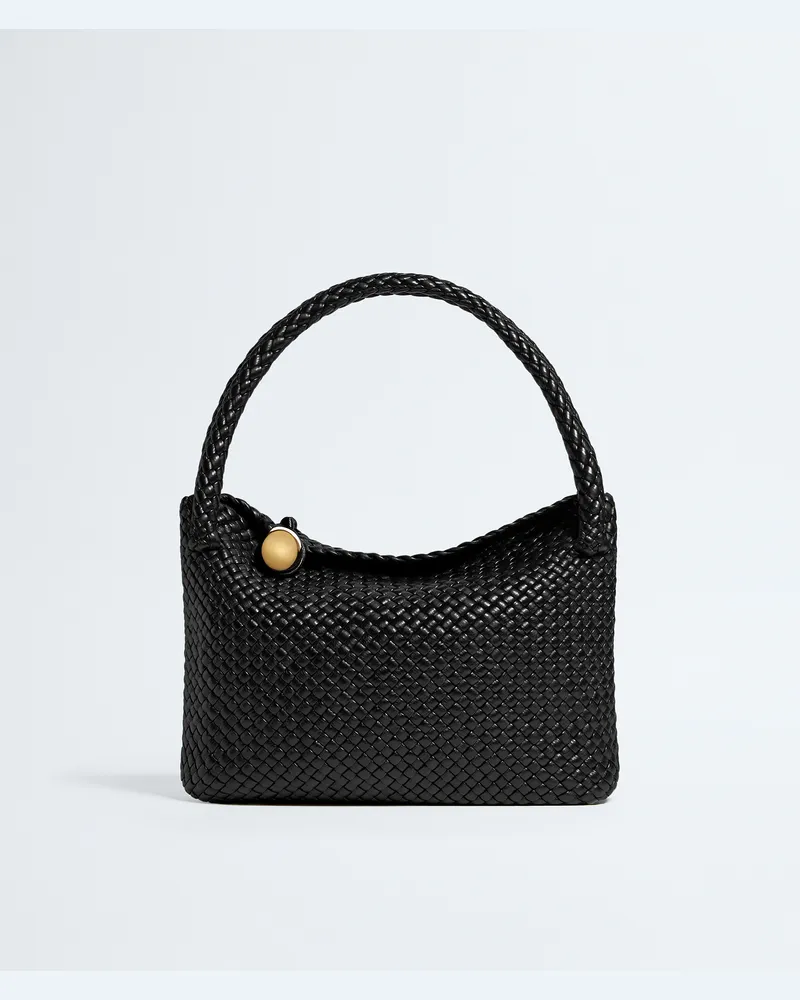 Bottega Veneta Tosca - Schwarz - Damen - 100 % Kalbsleder Schwarz