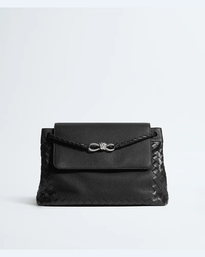 Bottega Veneta Andiamo Messenger Bag - Schwarz - Herren - 100 % Kalbsleder Schwarz