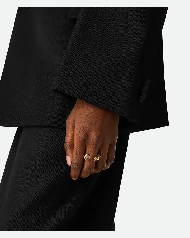 Bottega Veneta Twist Ring Yellow