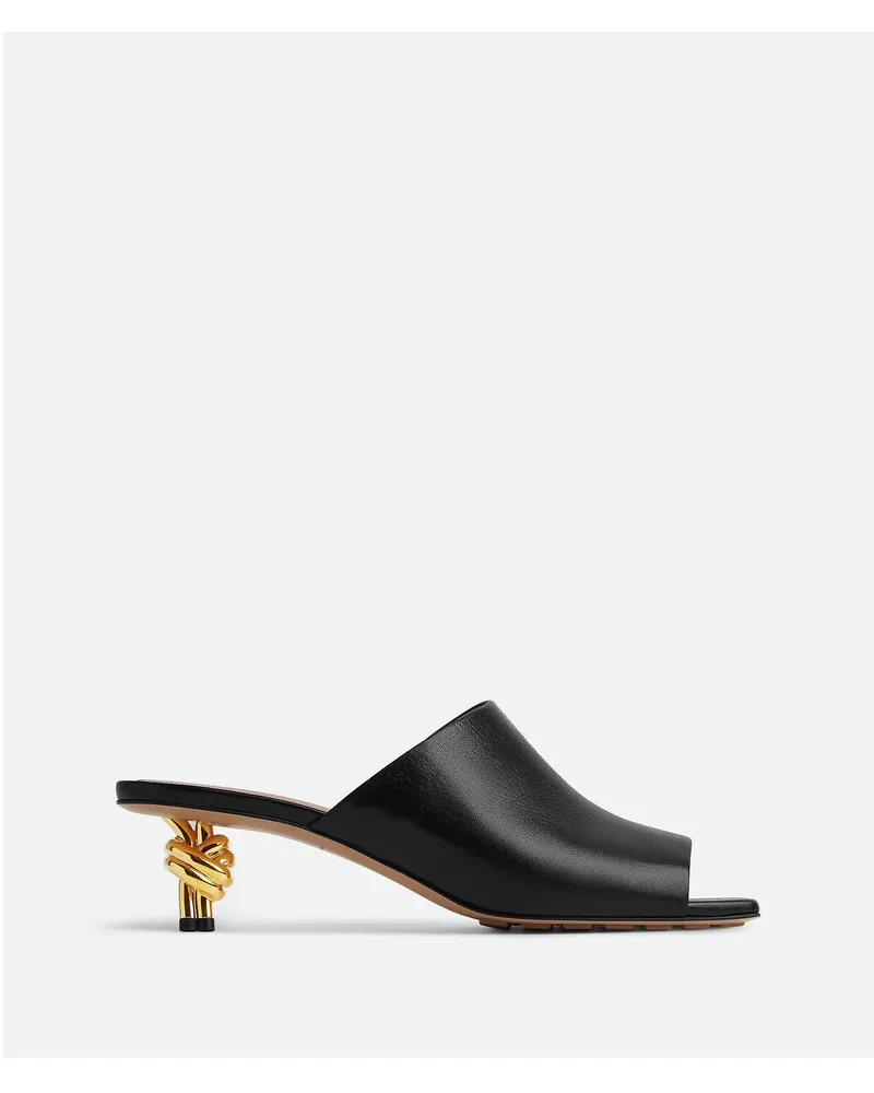 Bottega Veneta Knot Mules Black