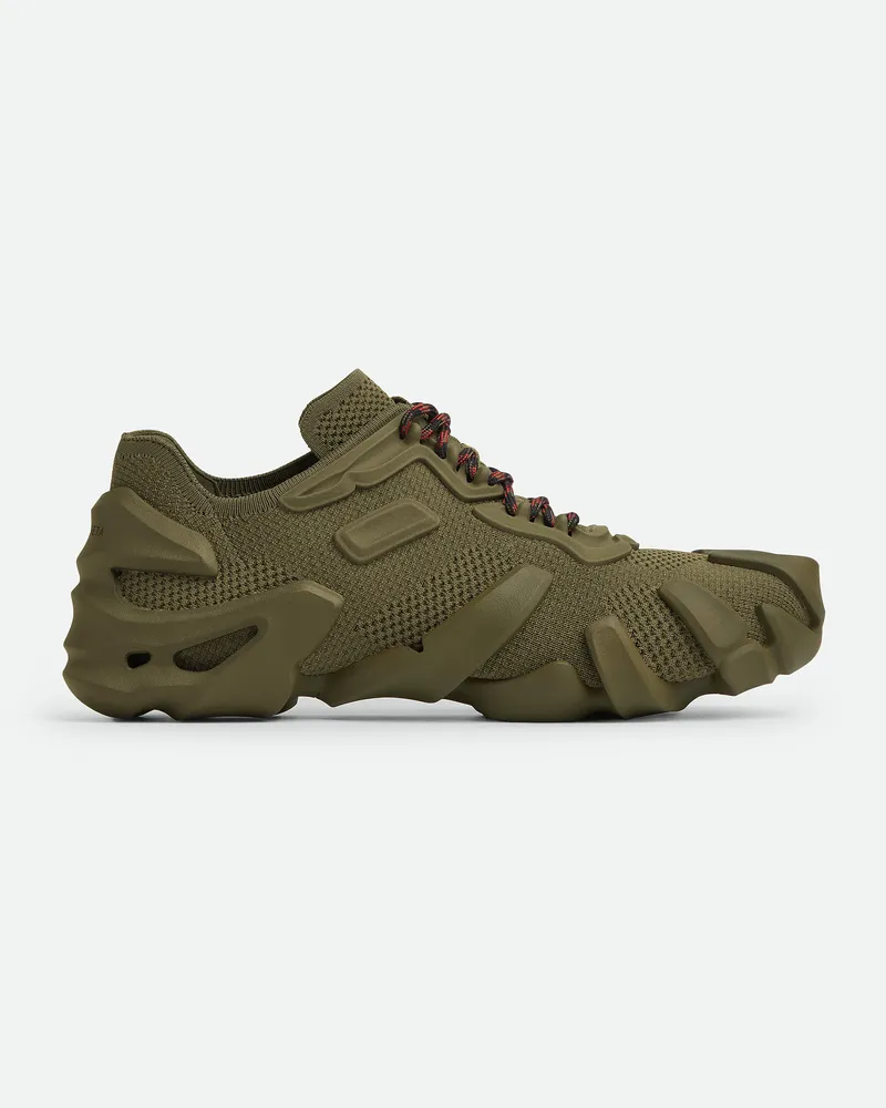 Bottega Veneta Flex Sneakers Kaki