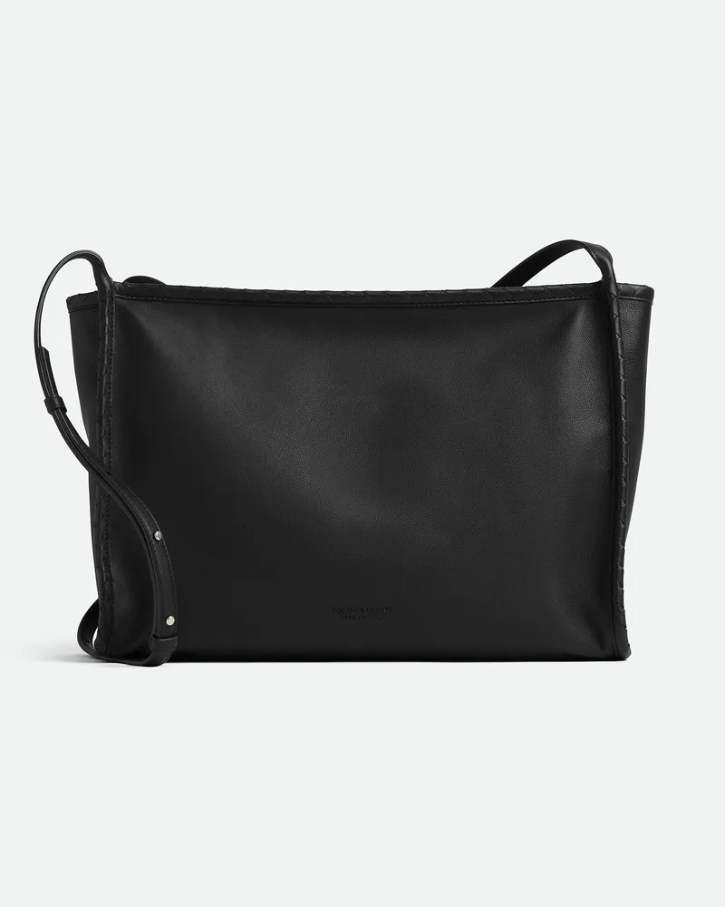 Bottega Veneta Corriere Messenger Bag - Schwarz - Herren Schwarz