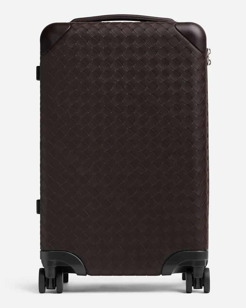 Bottega Veneta Odyssey Intrecciato Handgepäck-koffer Fondant