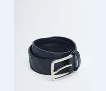 Intrecciato Gürtel-Blau - Herren