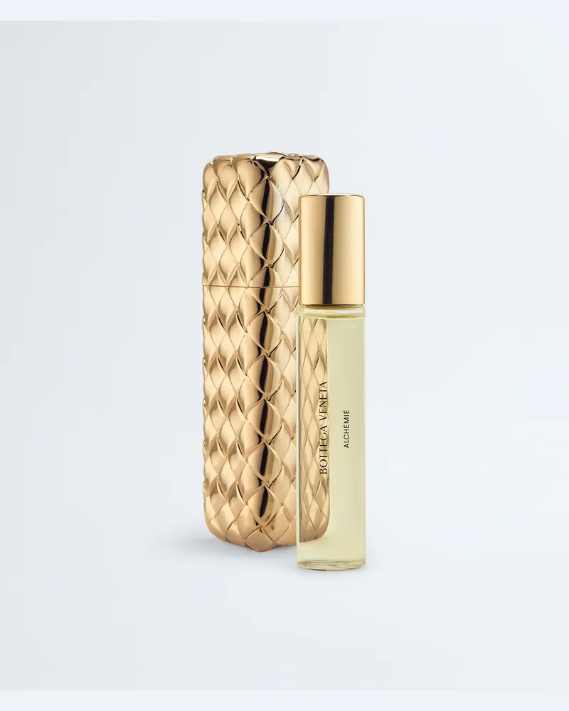 Bottega Veneta Alchemie – Reiseset - Gold - Unisex - 63% Glas, 11% Aluminium & 18% Baumwolle Gold